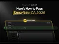 Using Interview Coder to pass the SnowFlake Software Engineer OA 2026