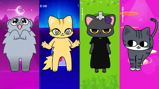 Download Cartoon Cats: Dance Monkey x Believer x Enemy x Waka Waka (Cat Cover) MP3