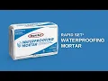 Rapid Set Waterproofing Mortar
