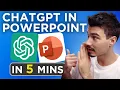 ChatGPT in PowerPoint Explained in 5 Minutes for Beginners