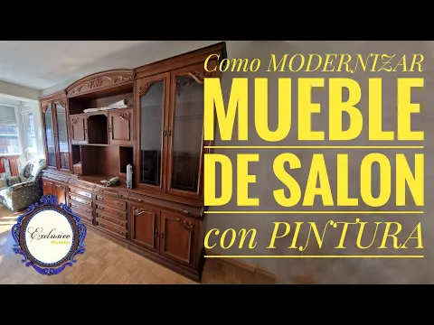 Download MP3 MODERNIZAR un Mueble de Salón con PINTURA - Pintar BOISSERIE