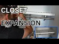 Allen and Roth Closet Expansion