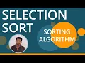 Selection Sort - Sorting algorithm Selection sort algorithm TN 12th syllabus sorting in DSA