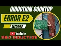 Induction Cooktop Error E2 Repairing Raj Induction