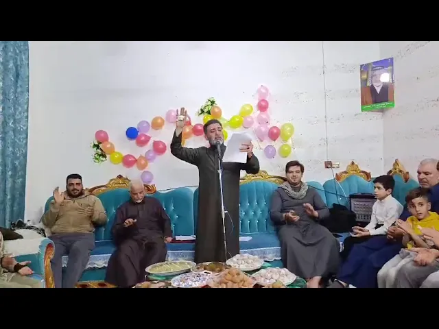 الرادود الحسيني سيد بهاء الحلو|| يافرحتي وعيادي يامهدي/ شعبان المبارك 