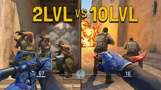 СЫГРАЛ с КАЖДЫМ LVL FACEIT в CS2