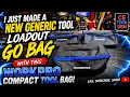 I just made a New generic Tool loadout Go Bag with this Workpro compact tool bag