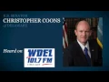 Senator Coons joins WDEL to discuss trip to Middle East enforcing Iran nuclear deal