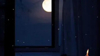 هدوء الليل ونور القمر وبرودة الجو حكايات صامته لا تنتهي 