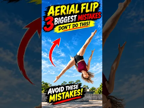 🏆 Stop Making These 3 Aerial Flip Mistakes #shorts #aerialflip #backflip #frontflip