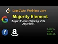 Majority Element LeetCode 169