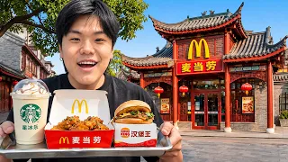 Probé las Cadenas de Comida Rápida en CHINA