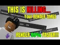 THESE settings are KILLING your RENDER TIMES Blender Tutorial