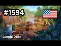 #1594 🇺🇸 (📕7-📄24-4) - Jungle Dock - June's Journey