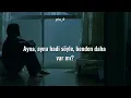 maNga- Dünyanın Sonuna Doğmuşum (sözleri)