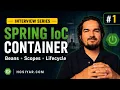 Spring IoC Container Bean Management Interview Questions Spring Boot Interview Series