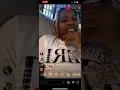 Lil Durk on IG live Chilling watching DJ Khaled Drake shows off NEW Nuski chain