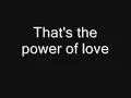 Huey Lewis & the News - The Power of Love Lyrics