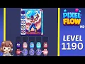 Pixel Flow Level 1190 Solution Walkthrough