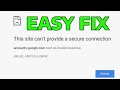 Download Lagu How To Fix ERR_SSL_PROTOCOL_ERROR in Web Browser