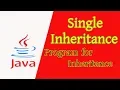 Programming in java Single inheritance Akib s Tricks BD