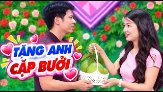 Chàng Quảng Ngãi lặn lội đi tìm vợ được bạn gái CỰC XINH mũi cao vút tặng cặp bưởi-Hẹn Hò Quyền Linh