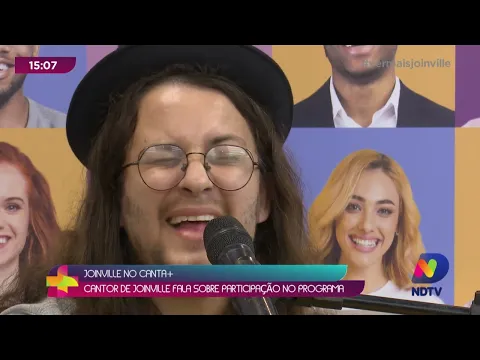 Joinville no Canta+: Renan Belgrowicz participou do programa