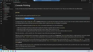 1 1 Console Printing 1 - print