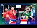 🔴Full HD | Philippines vs Indonesia | Men's Volleyball SEA V.League