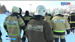 Омские спасатели подготовили необычное поздравление