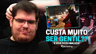 CASIMIRO REAGE: OBSERVAÇÕES DIÁRIAS (EP. 313) BRIGA DE TRBALHADORES? - XRACING | Cortes do Casimito