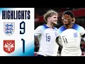 England U21 9-1 Serbia U21 Young Lions Put 9 Past Serbia Highlights