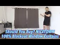 Should You Buy NICETOWN 100 Blackout Window Curtains