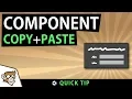 Copy Paste Component Values Quick Unity Tip