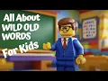 Closed Syllable Exceptions Wild Old Words Fundations Phonics for kids