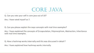 Pega Systems Java Interview Questions Sync Tech