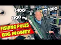 FISH ON Fishing Poles Sell On Ebay For Big Money DON T pass them up at garage sales