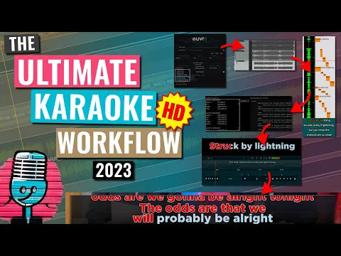 Download MP3 The Best Way to Make Karaoke in 2023 - With HD Graphics!  (Full walkthrough)