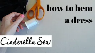 How to hem a dress - No sewing machine