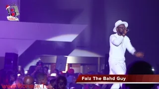 video olamide live in concert falz the bahd guy begs for mercy from karashika