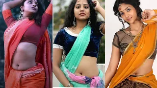beautiful actress and juicy navel show