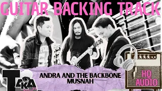 musnah andra and the backbone guitar backing track