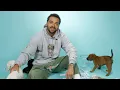 Jesse Williams Plays With Puppies While Answering Fan Questions