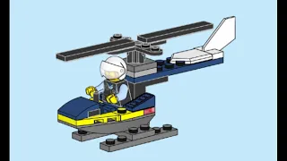 LEGO Instructions | City | 952402 | Policeman with Helicopter | Police | Magazine Gift