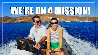 We Need Time Away from our Boat | Going on a Mission & Exploring a Greek Hilltop Castle