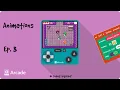 Animations-Microsoft MakeCode Arcade Ep 3