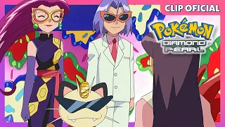 El Gimnasio del Team Rocket | Pokémon Diamante y Perla | Clip oficial