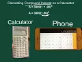 Compound Interest on a Calculator