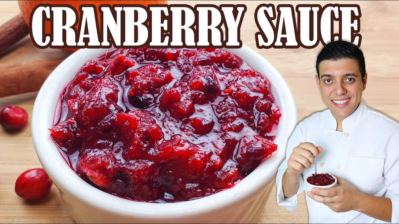 How to Make Cranberry Sauce Recipe [ Easy by Lounging with Lenny ]