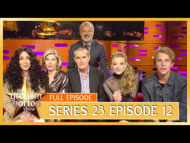 Video: S23 E12 - The Graham Norton Show | Full Episode | Cher, Baranski, Rupert Everett, Natalie Dormer